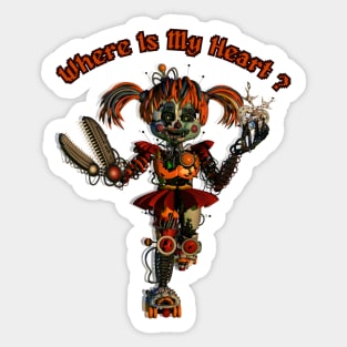 five nights at freddy's girlfriend Sticker